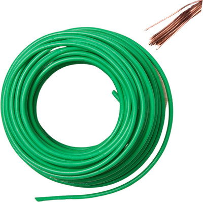 Rhobos copper 2.5 sq/mm Green 10 m Wire(Green)