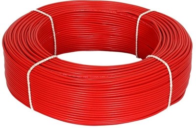 Mabron Copper 1 sq/mm Red 5 m Wire(Red)