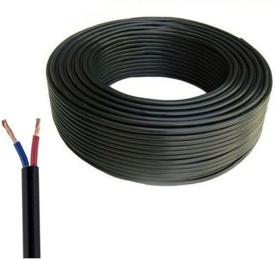 TechKing Copper 1 sq/mm Black 10 m Wire(Multicolor)