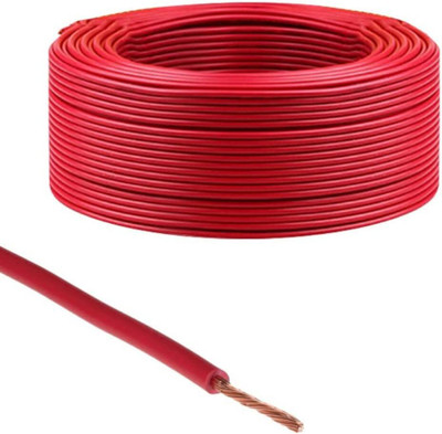 starbt 0.75 Copper 0.75 sq/mm Red 60 m Wire(Red)