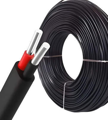 Phynix ALUMINIUM 10 sq/mm Black 90 m Wire(BLACK)