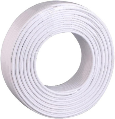 Lipzie PVC 0.75 sq/mm White 25 m Wire(multicolor)