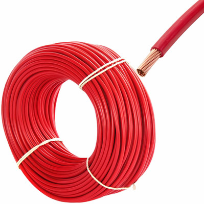 DRUMSTONE PVC 2.5 sq/mm Red 25 ft. Wire(Red)