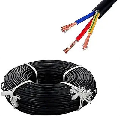 Rhobos Copper 0.75 sq/mm Multicolor 90 m Wire(Multicolor)