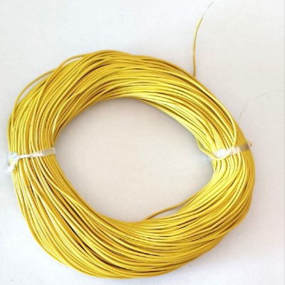 Steko (65 Meter) PVC Wire 7/36 Roll Jumper Wire DC 0.4mm Multipurpose Use 0.4 sq/mm Yellow 65 m Wire(YELLOW)