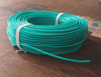 Polycab 0.6 1 sq/mm Green 90 m Wire(WHITE)