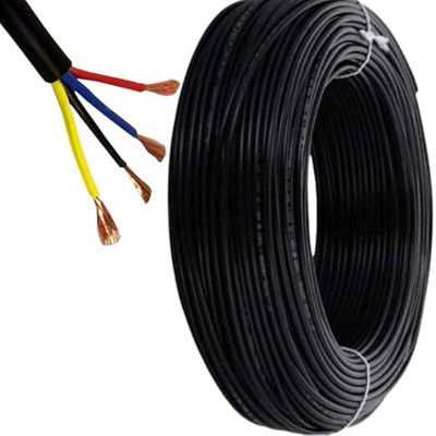 DRUMSTONE PVC (Polyvinyl Chloride). 0.75 sq/mm Multicolor 25 m Wire(multi)