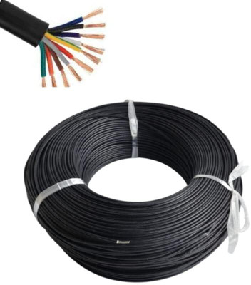 Exxelo Yes 0.5 sq/mm Black 5 m Wire(Black)