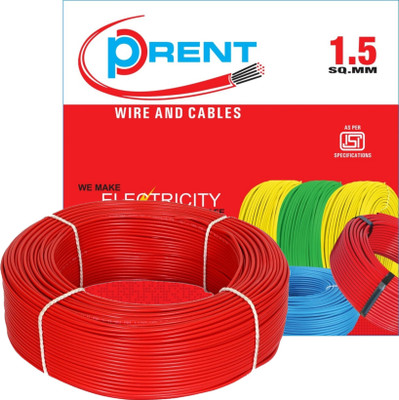 AALOCC FR PVC 1.5 sq/mm Red 82 m Wire(Red)