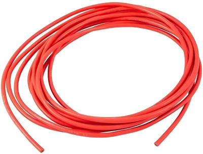 DRUMSTONE PVC 0.75 sq/mm Red 5 ft. Wire(Red)