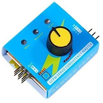 BE Components Digital Multi Servo Tester ECS 3Ch RC Consistency Ccmp master speed Controler Motor Control Electronic Hobby Kit