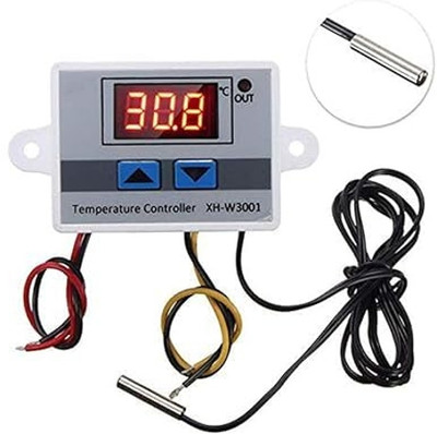 SG Flash W3001 220V 10A LED Temperature Controller with Thermostat Control Switch Temperature Sensor and Controller Electronic Hobby Kit