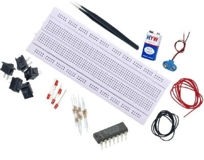 ERHIndia Experiment Kit for Science Students OR Gate IC_ Logic DIY Kit Electronic Components Electronic Hobby Kit