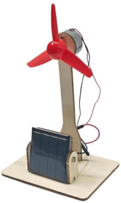 ERHIndia Windmill Science Project Experiment Working Model Kit STEM Toy for Kids Students Electronic Components Electronic Hobby Kit