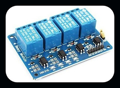 R&D A-4 Channel 5V Relay Module with Optocoupler for Arduino DSP AVR PIC Arm Electronic Components Electronic Hobby Kit
