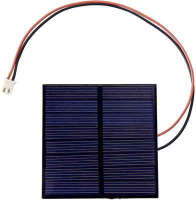 SYMFONIA 6V 100mA Small Solar Panel - 70mm x 70mm with Attached Wires & Connector Power Supply Electronic Hobby Kit