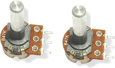 AVISRI 2 PCS B47K Potentiometer Electronic Components Electronic Hobby Kit