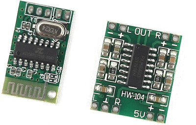 SAMAES Combo Pack of PAM8403 Amplifier Module & 5V Bluetooth High Gain Audio Module Electronic Components Electronic Hobby Kit