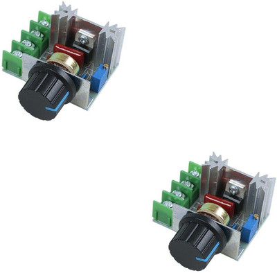 Flyrobo (2 pc) 2000W 220V SCR Voltage Regulator Dimmers Speed Controller - Electronic Components Electronic Hobby Kit