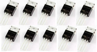 gamaonline traders IRFZ44N 10PCS 49A 55V N CHANNEL POWER MOSFET 3PIN TO220 Electronic Components Electronic Hobby Kit