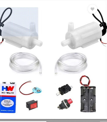 OPULENTSD Mini Water Pump DIY projects kit Electronic Components Electronic Hobby Kit