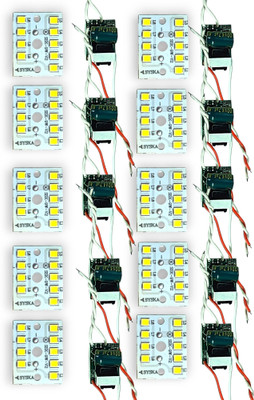 AVISRI 10+10PCS 9W White LED Light RAW MATERIAL with MCPCB and LED HPF Driver LED Module Electronic Hobby Kit AVISRI 10+10PCS 9W White LED Light RAW MATERIAL with MCPCB and LED HPF Driver LED Module Electronic Hobby Kit