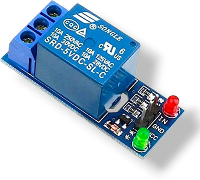 AVISRI 1 PCS 1 Channel 5V Relay Board for Arduino , Microcontrollers, Home Automation Electronic Components Electronic Hobby Kit
