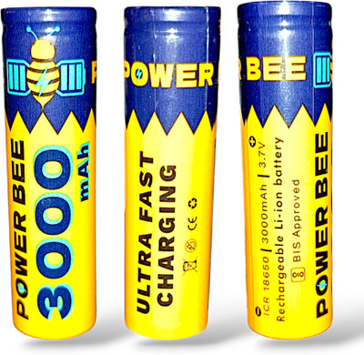 AVISRI 1 Unit 3000mAh 18650 Li-Ion Rechargeable(Bare Cell)High Performance 3.7V Battery Alternative Energy Electronic Hobby Kit