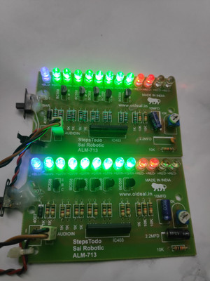 SAI ROBOTIC Stereo Audio Level Indicator ( DOT Mode ) Pro Sound level indicator module = 2 pic 12 L.E.D. Adjustable DC 5V-9V = KA2284 / LB1403 / AN6884 Electronic Hobby Kit Display Lights Kit Components Display Lights Electronic Hobby Kit SAI ROBOTIC Stereo Audio Level Indicator ( DOT Mode ) Pro Sound level indicator module = 2 pic 12 L.E.D. Adjustable DC 5V-9V = KA2284 / LB1403 / AN6884 Electronic Hobby Kit Display Lights Kit Components Display Lights Electronic Hobby Kit