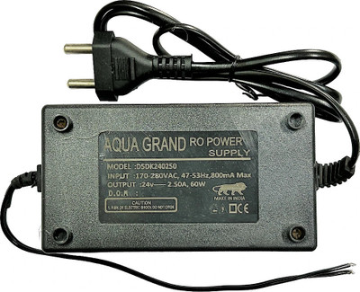 GoodsBazaar RO SMPS Power Supply Adapter 24V 2.5A Adaptor Water Purifiers 24 Volt 2.5 Amp Gaming Adapter(Black, For PC)