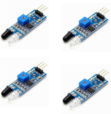 shatam IR sensor module/Flame sensor/Object Detection sensor- pack of 4 Electronic Components Electronic Hobby Kit