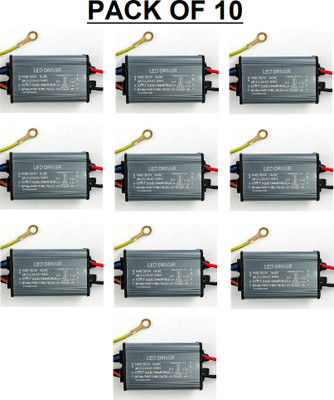3REE PACK OF 10 50Watts 300mA LED Flood Light Driver LED Driver