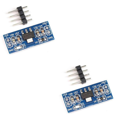 Flyrobo (2 Pcs) Pro3D AMS1117 3.3V Power Supply Module Electronic Components Electronic Hobby Kit