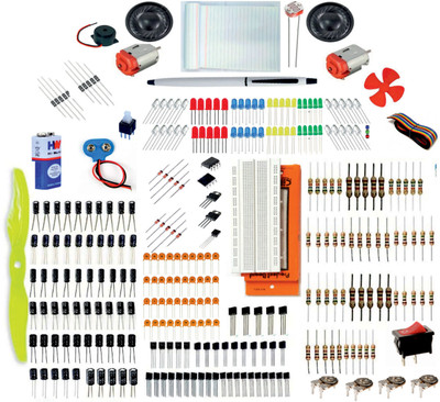 ONTEX ELECTRONICS Beginners Electronic Components Kit| DIY Hobby Prototyping Projects| 300+ Parts Electronic Components Electronic Hobby Kit