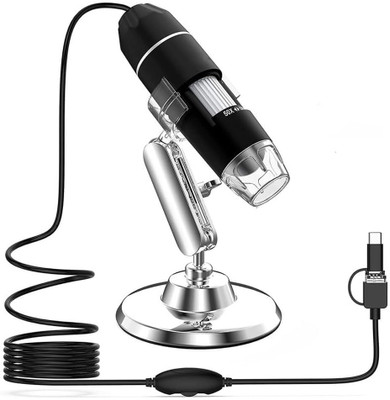 DooBuy 3 in 1 USB Microscope HD 1920x1080P Digital Microscope 50X to1000X Magnification Microscope Slide Box