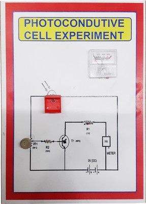 MELODY's Photo-Conductive Cell Experiment / Physics Project & Model. Educational Electronic Hobby Kit