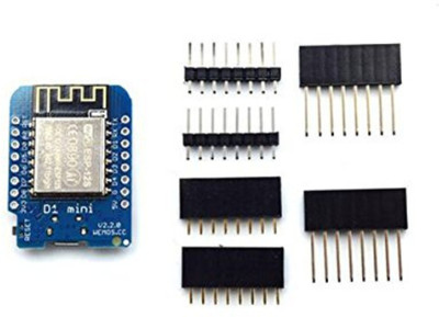 Vayuyaan NodeMCU D1 Mini Compact ESP8266 Development Board for Iot with ESP-12S Chip Educational Electronic Hobby Kit