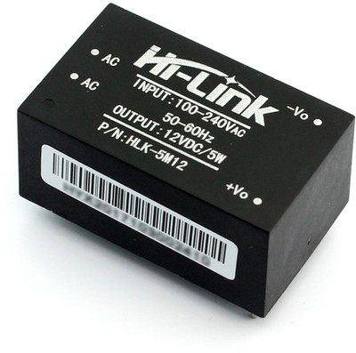 Flyrobo HLK-5M12 12V/5W Switch Power Supply Module Electronic Components Electronic Hobby Kit
