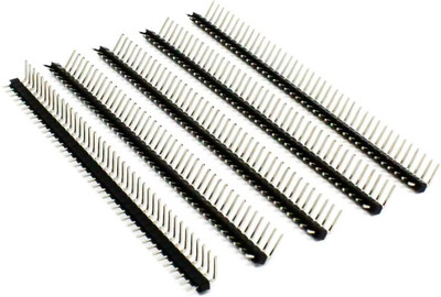 MIFRA ELECTRONICS 1×40 Berg Strip Male Connector – 10Pcs Electronic Components Electronic Hobby Kit