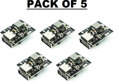 SG Flash PACK OF 5 5V2A Booster module High precision Type-C Electronic Components Electronic Hobby Kit