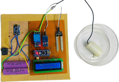 Mechanic37 Automatic Irrigation System Project For Science Exhibition Ready To Use Educational Electronic Hobby Kit