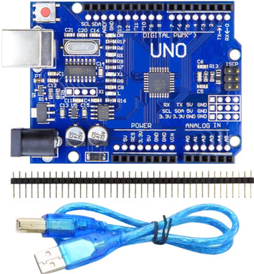 Ziobotics Arduino UNO R3 SMD Compatible Board | ATmega328P | Original Atmel Chip Micro Controller Board Electronic Hobby Kit