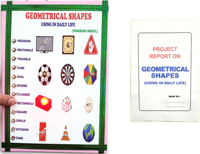 ONTEX ELECTRONICS Ontex Mathematics Geometrical Shapes Working Model Project and Teaching Aid Educational Electronic Hobby Kit