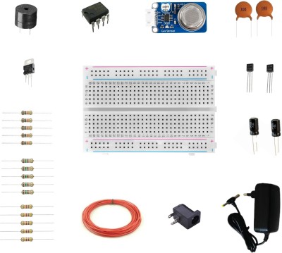 Ansoz Gas Leak Detection Alarm DIY Electronic Kit – Learn, Build & Ensure Safety Electronic Components Electronic Hobby Kit