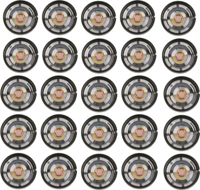 MAG BEE 8 Ohm 0.25W Mini Speaker 28mm Audio Pack of 25 Sound Projects DIY Robotics Electronic Components Electronic Hobby Kit