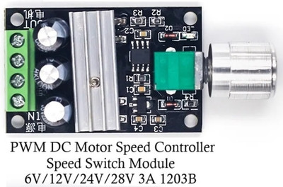 3REE HIGH QUALITY 6V 12V 24V 28V 3A PWM DC Motor Speed Controller Electronic Components Electronic Hobby Kit