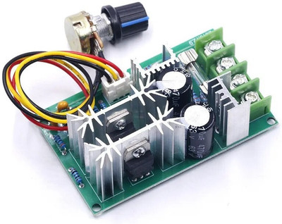 HouseOfCommon PREMIUM 10-60V 20A PWM DC Motor Speed Controller Micro Controller Board Electronic Hobby Kit