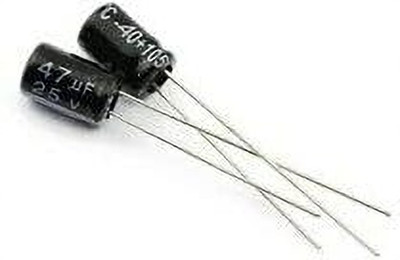 MIFRA ELECTRONICS 220uF- 25V Electrolytic Capacitor (10 pcs) Electronic Components Electronic Hobby Kit