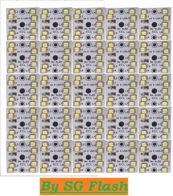 HouseOfCommon (PACK OF 25) 9w MCPCB Led Raw Material For Led Bulb Light Electronic Hobby Kit