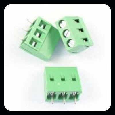 randd A-Connector-3 Pin Screw Terminal (Part 128 /of 128-3p) Electronic Components Electronic Hobby Kit